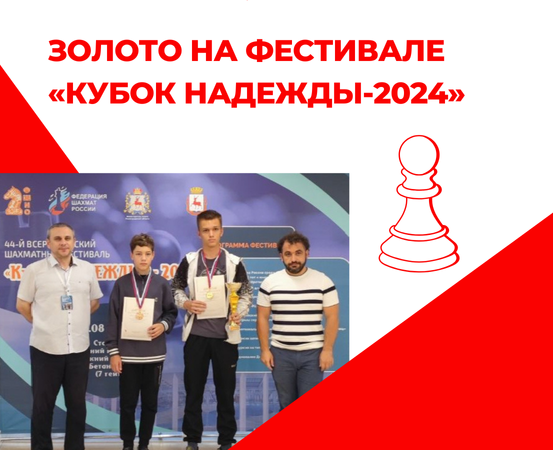 Победа на фестивале "Кубок Надежды-2024"