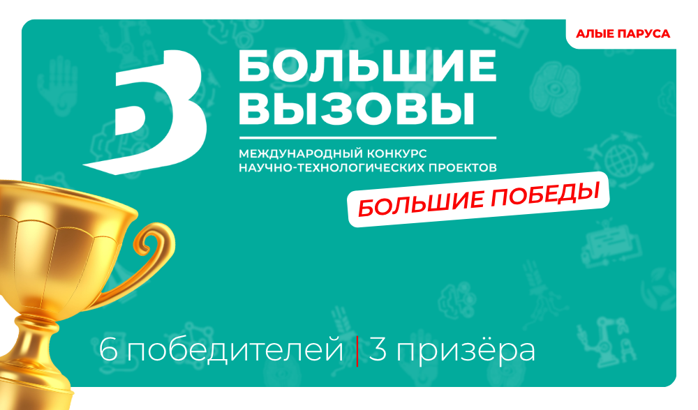 Обучающиеся «Алых парусов» в финале «Больших вызовов»