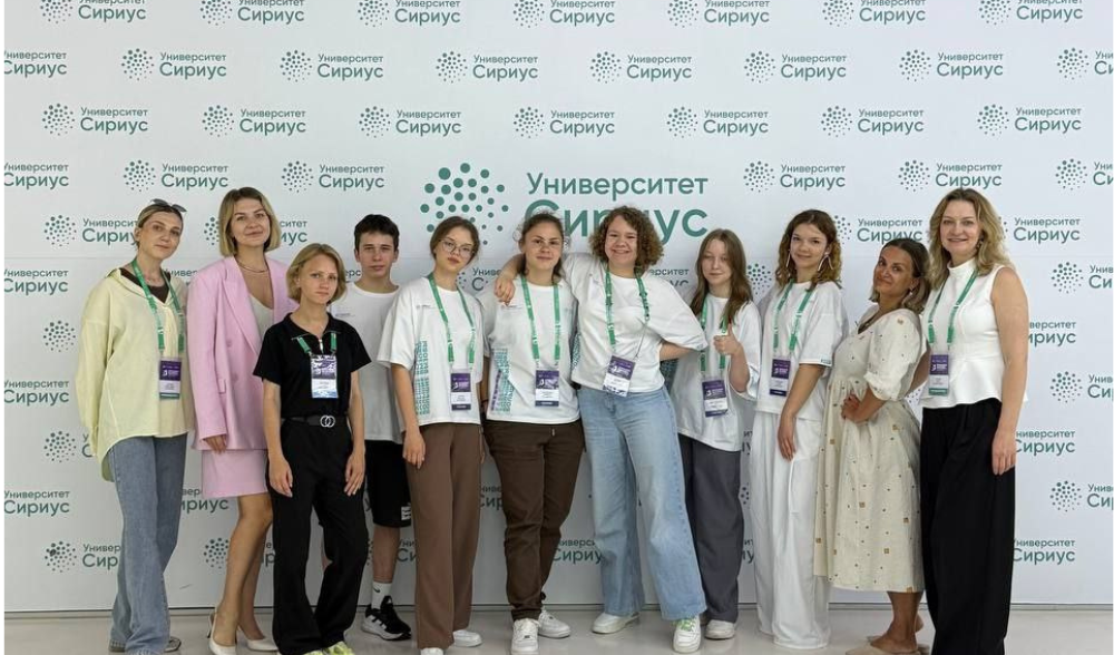 Юная кванторианка Виктория Дикова участник  X Всероссийского конкурса «Большие вызовы» в образовательном  центре  «Сириус» в Сочи.