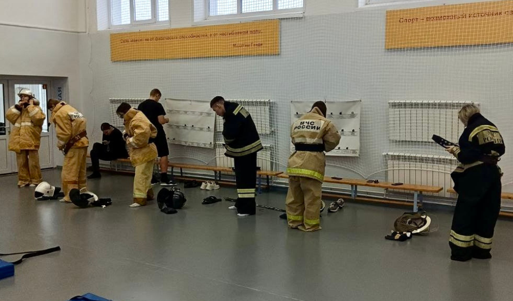Завершились сборы по основам безопасности