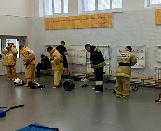 Завершились сборы по основам безопасности