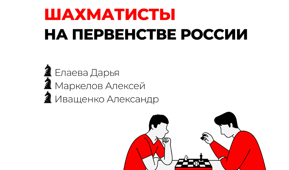 Шахматисты «Алых парусов» на первенстве России